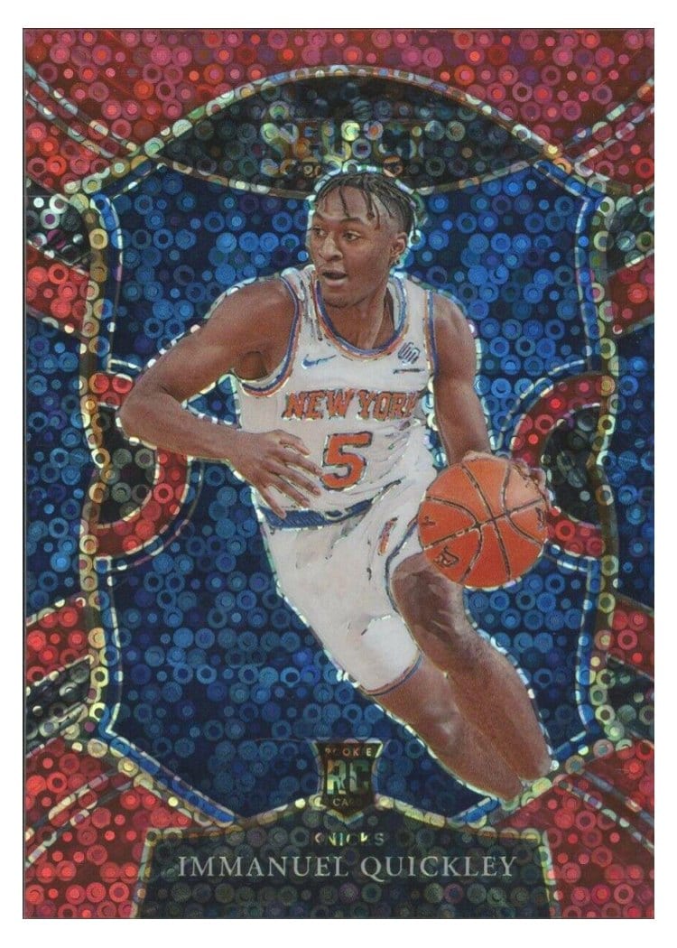 2020-21 Panini Select Base Set Immanuel Quickley #85 card