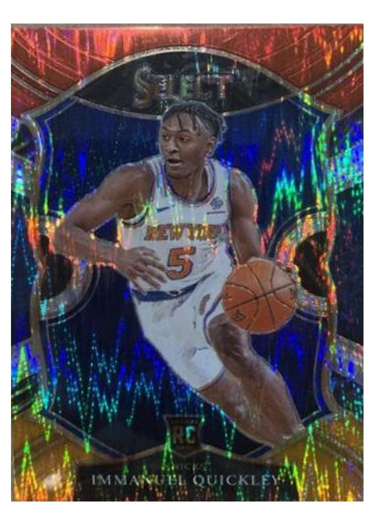 2020-21 Panini Select Base Set Immanuel Quickley #85 card