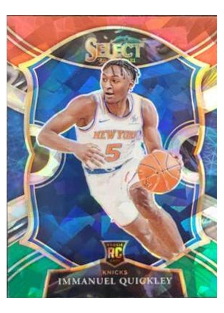 2020-21 Panini Select Base Set Immanuel Quickley #85 card