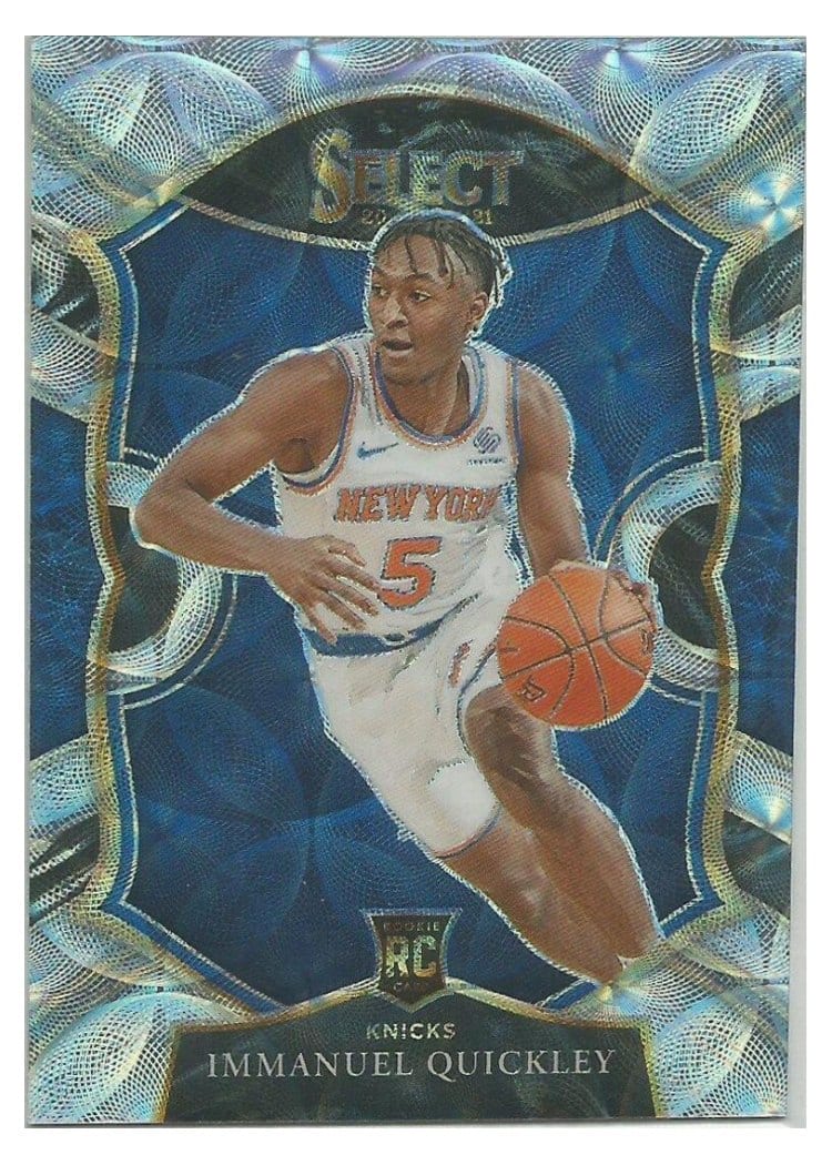 2020-21 Panini Select Base Set Immanuel Quickley #85 card