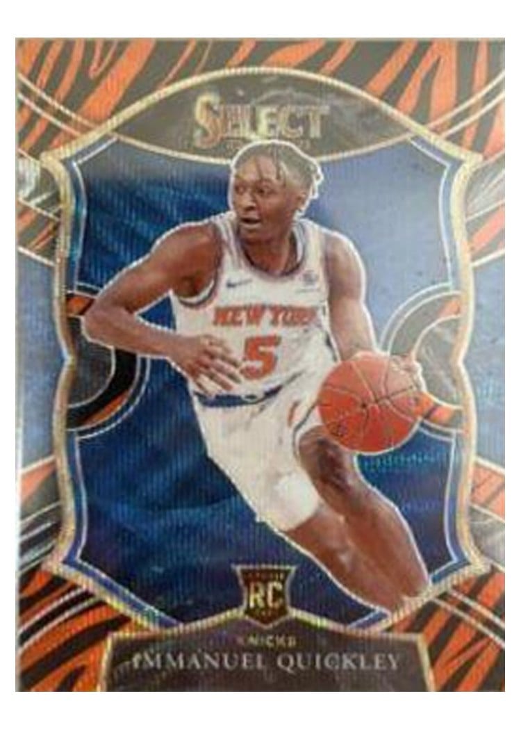 2020-21 Panini Select Base Set Immanuel Quickley #85 card