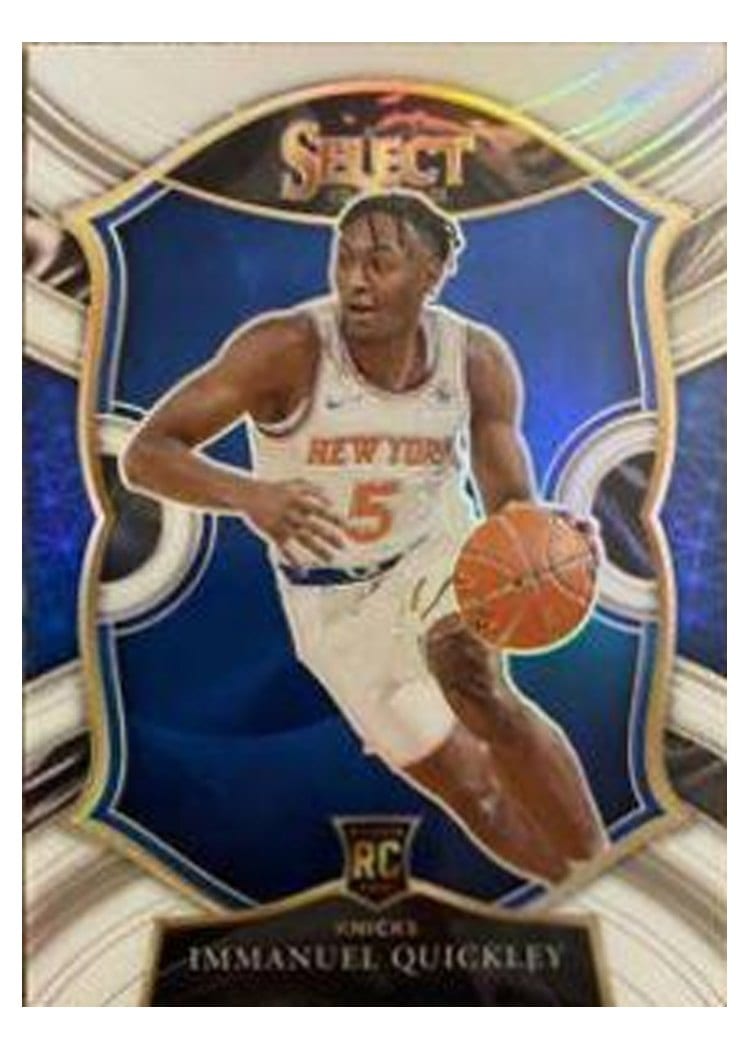 2020-21 Panini Select Base Set Immanuel Quickley #85 card