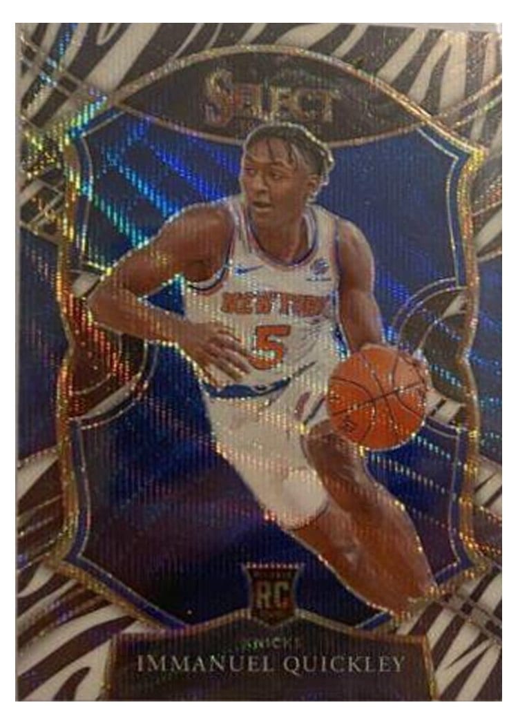 2020-21 Panini Select Base Set Immanuel Quickley #85 card