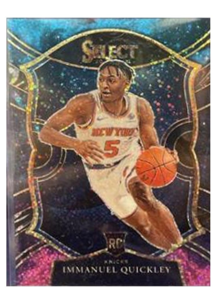 2020-21 Panini Select Base Set Immanuel Quickley #85 card