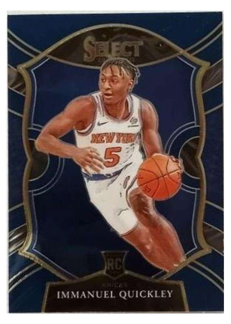 2020-21 Panini Select Base Set Immanuel Quickley #85 card