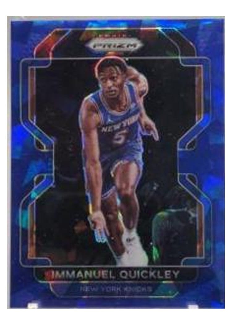 2021-22 Panini Prizm Base Set Immanuel Quickley #129 card