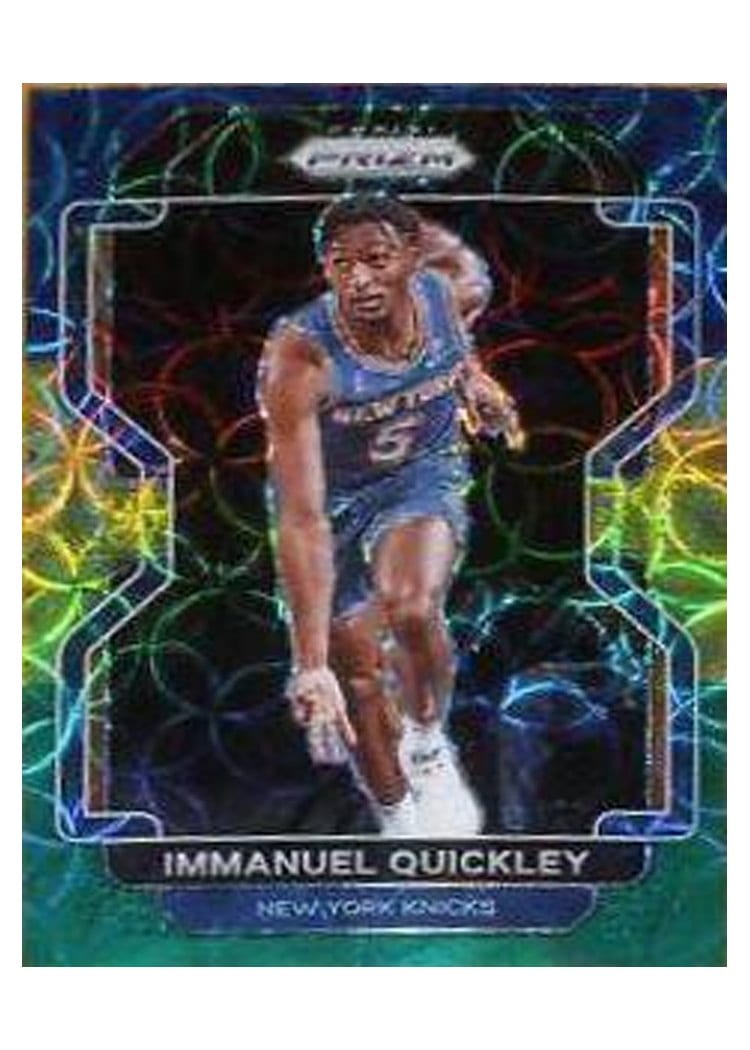 2021-22 Panini Prizm Base Set Immanuel Quickley #129 card