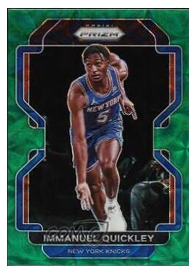 2021-22 Panini Prizm Base Set Immanuel Quickley #129 card