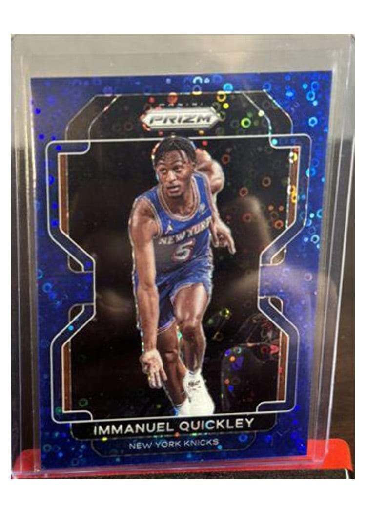2021-22 Panini Prizm Base Set Immanuel Quickley #129 card
