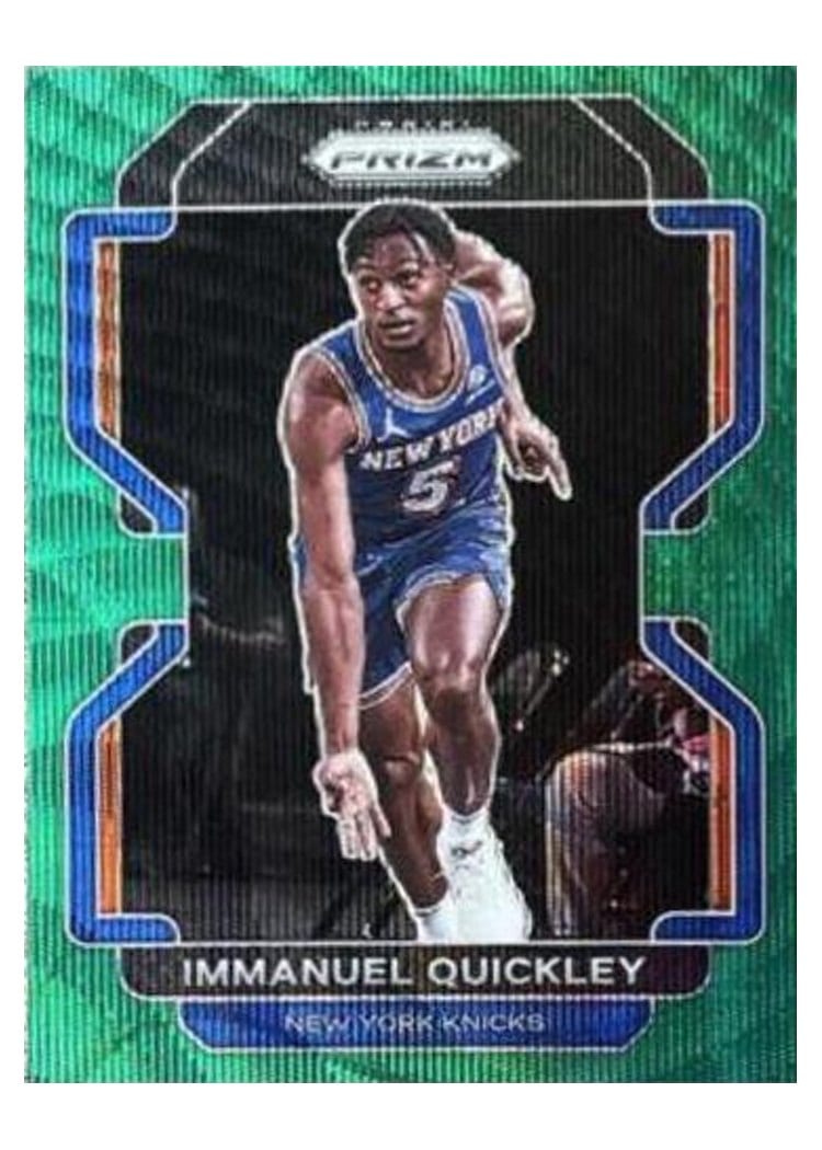 2021-22 Panini Prizm Base Set Immanuel Quickley #129 card