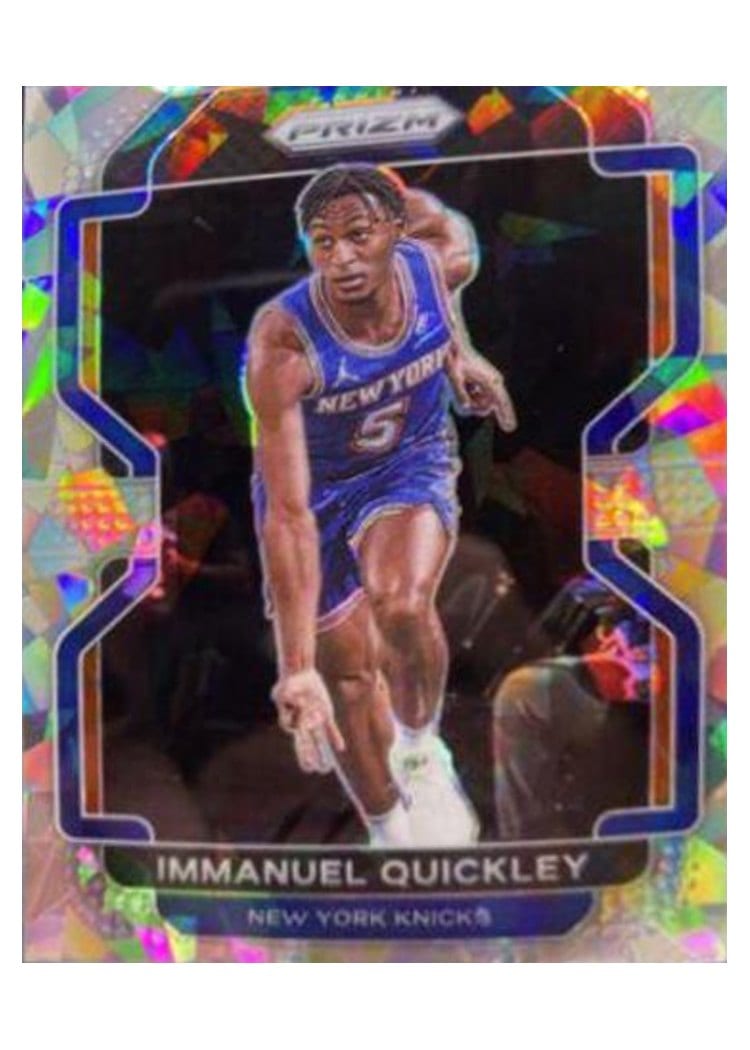 2021-22 Panini Prizm Base Set Immanuel Quickley #129 card