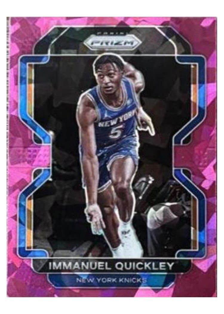 2021-22 Panini Prizm Base Set Immanuel Quickley #129 card