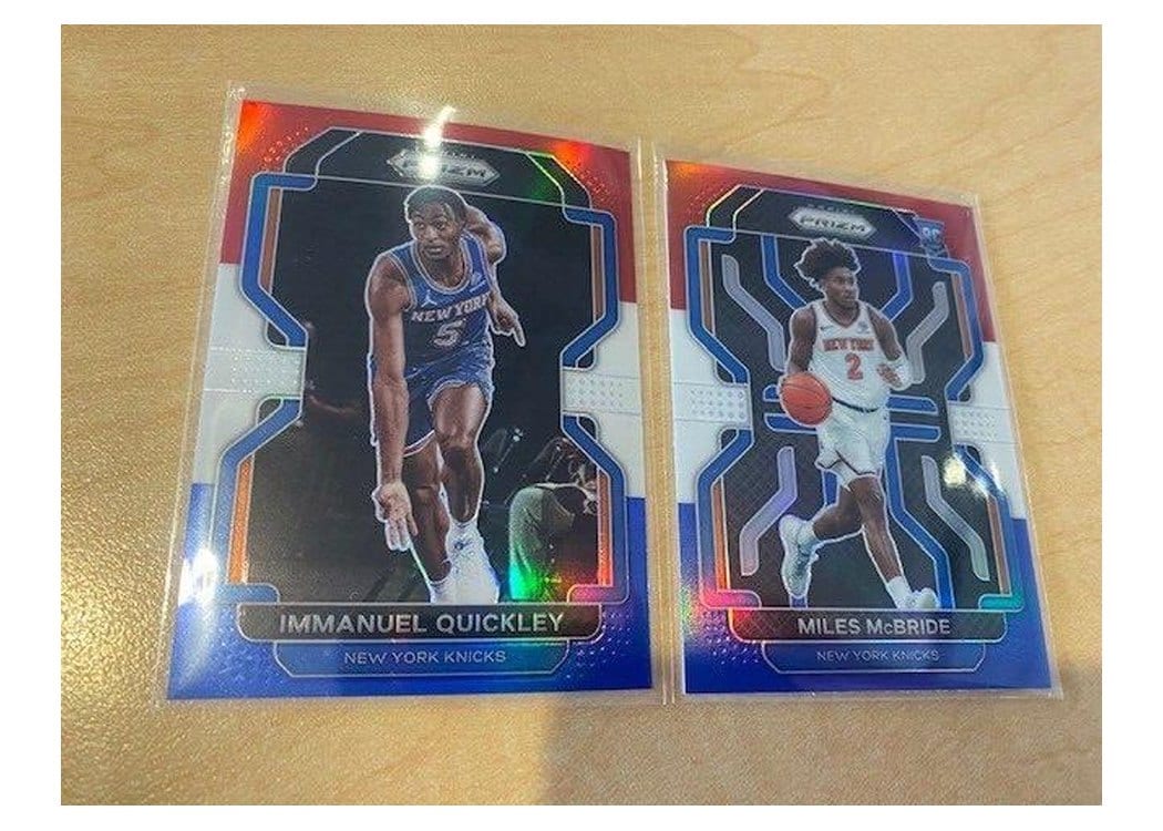 2021-22 Panini Prizm Base Set Immanuel Quickley #129 card