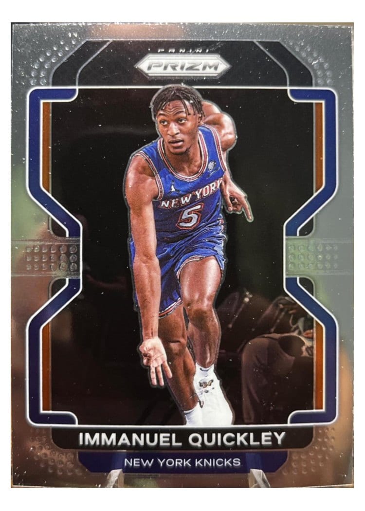 2021-22 Panini Prizm Base Set Immanuel Quickley #129 card