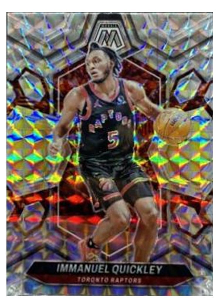 2023-24 Panini Mosaic Base Set Immanuel Quickley #114 card