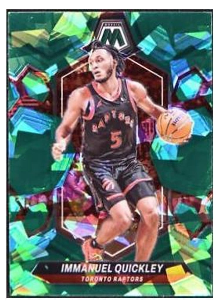 2023-24 Panini Mosaic Base Set Immanuel Quickley #114 card