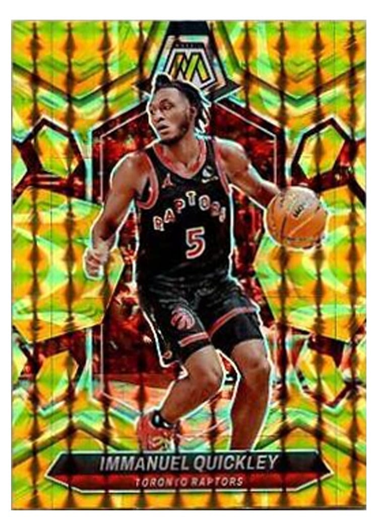 2023-24 Panini Mosaic Base Set Immanuel Quickley #114 card