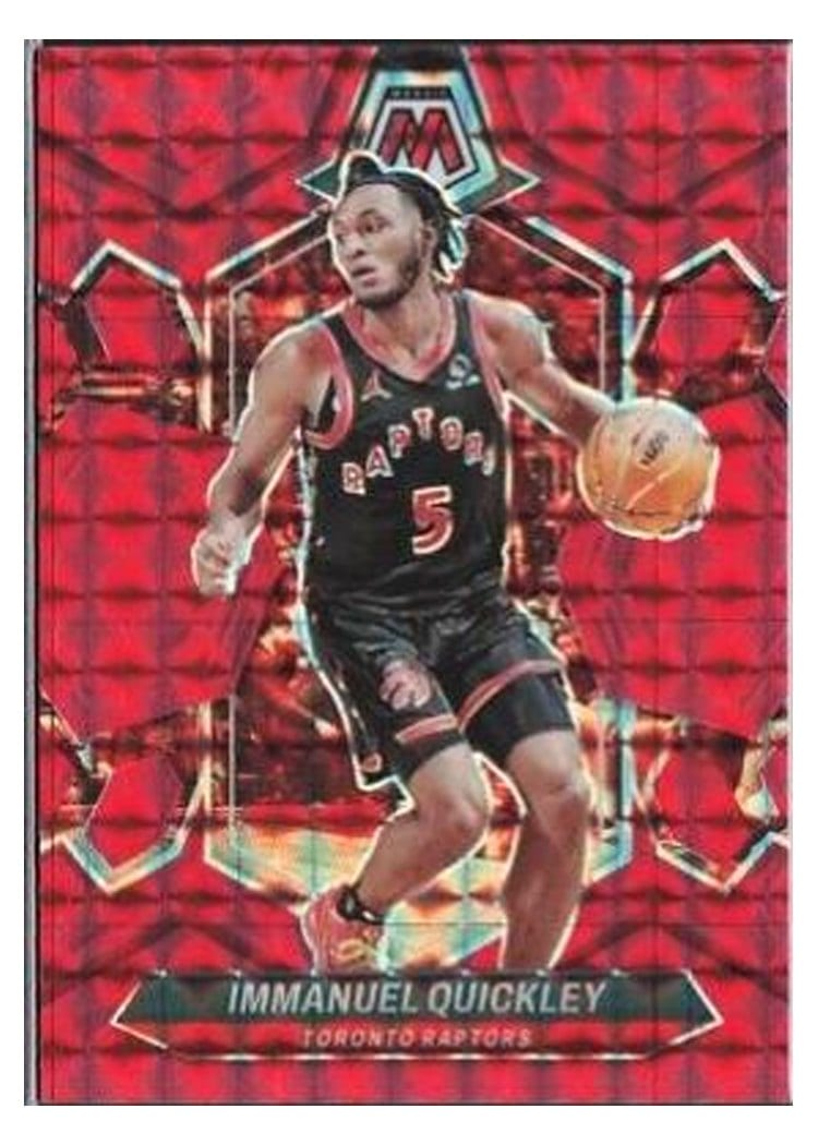 2023-24 Panini Mosaic Base Set Immanuel Quickley #114 card