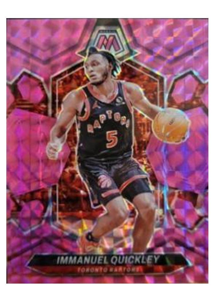 2023-24 Panini Mosaic Base Set Immanuel Quickley #114 card