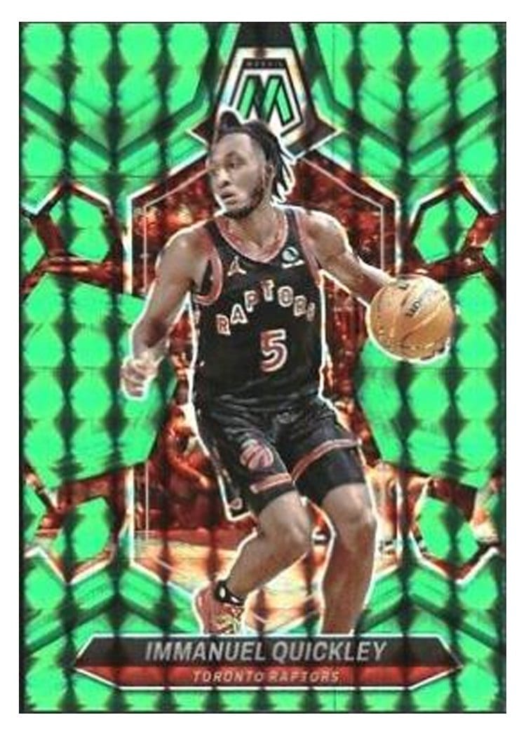 2023-24 Panini Mosaic Base Set Immanuel Quickley #114 card