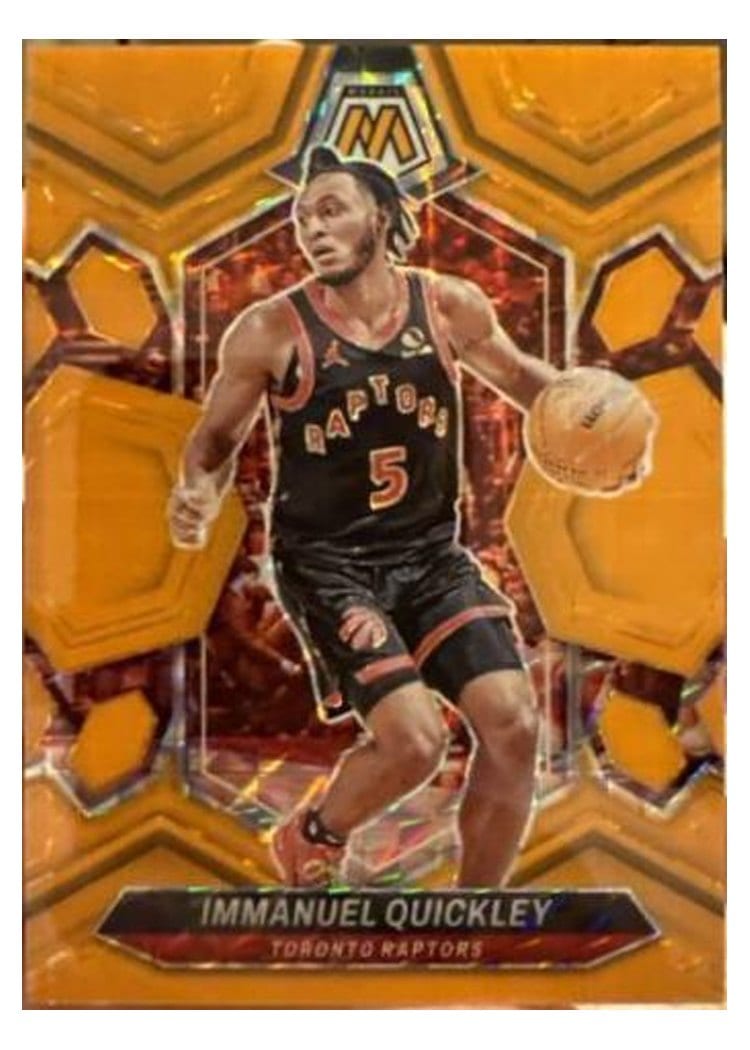 2023-24 Panini Mosaic Base Set Immanuel Quickley #114 card