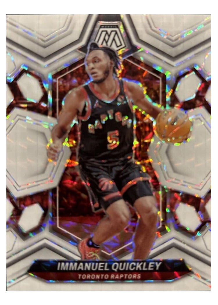 2023-24 Panini Mosaic Base Set Immanuel Quickley #114 card