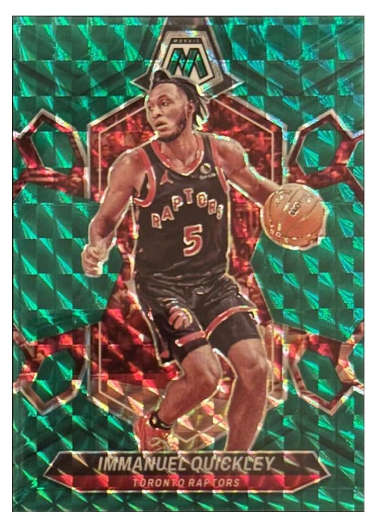 2023-24 Panini Mosaic Base Set Immanuel Quickley #114 card