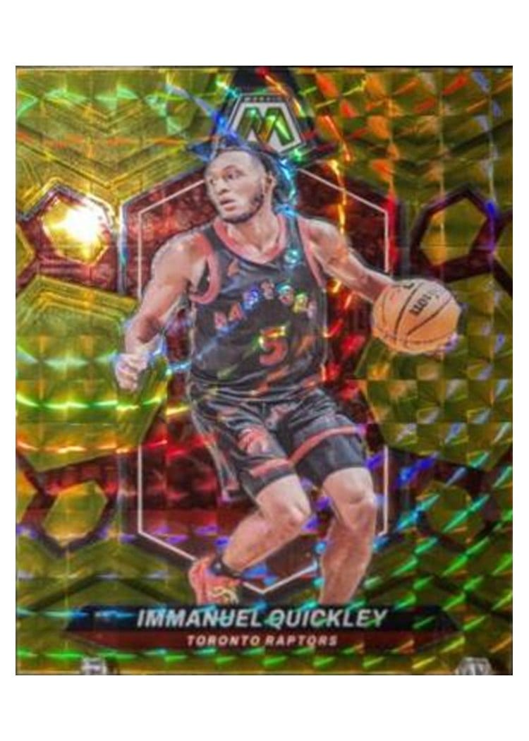 2023-24 Panini Mosaic Base Set Immanuel Quickley #114 card