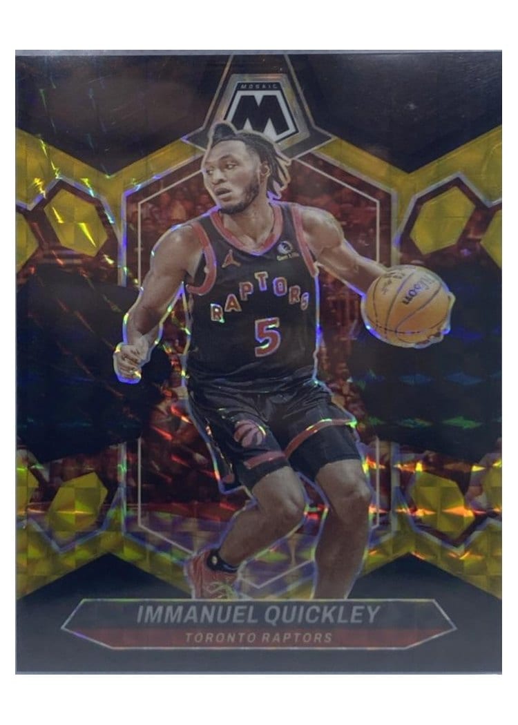 2023-24 Panini Mosaic Base Set Immanuel Quickley #114 card