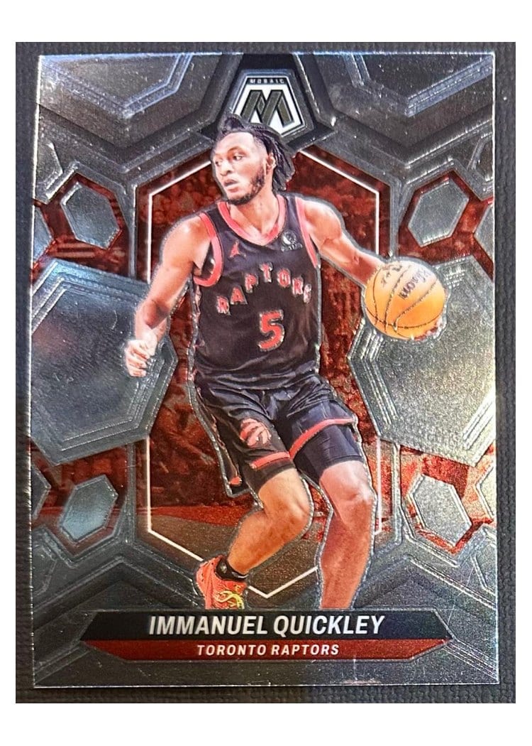 2023-24 Panini Mosaic Base Set Immanuel Quickley #114 card