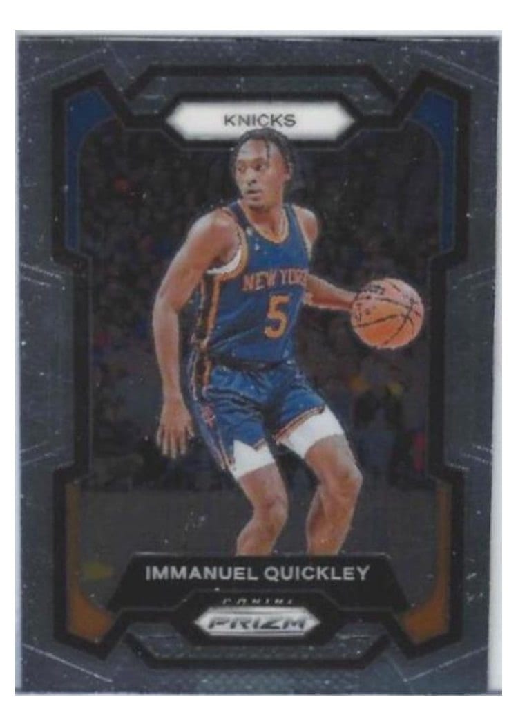 2023-24 Panini Prizm Base Set Immanuel Quickley #33 card