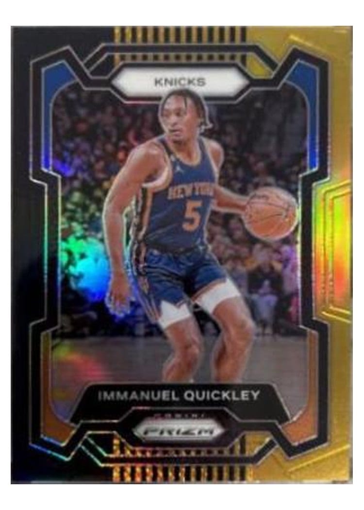 2023-24 Panini Prizm Base Set Immanuel Quickley #33 card