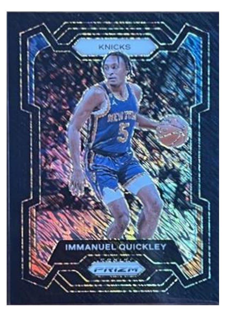 2023-24 Panini Prizm Base Set Immanuel Quickley #33 card