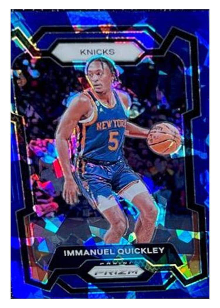 2023-24 Panini Prizm Base Set Immanuel Quickley #33 card