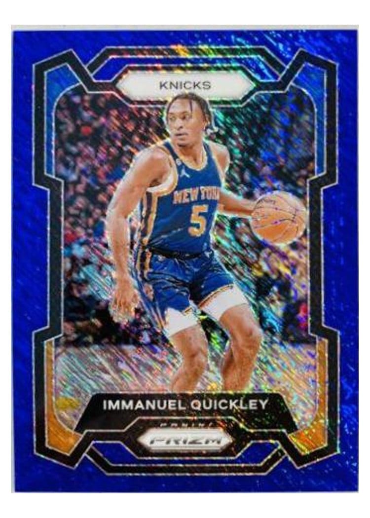 2023-24 Panini Prizm Base Set Immanuel Quickley #33 card