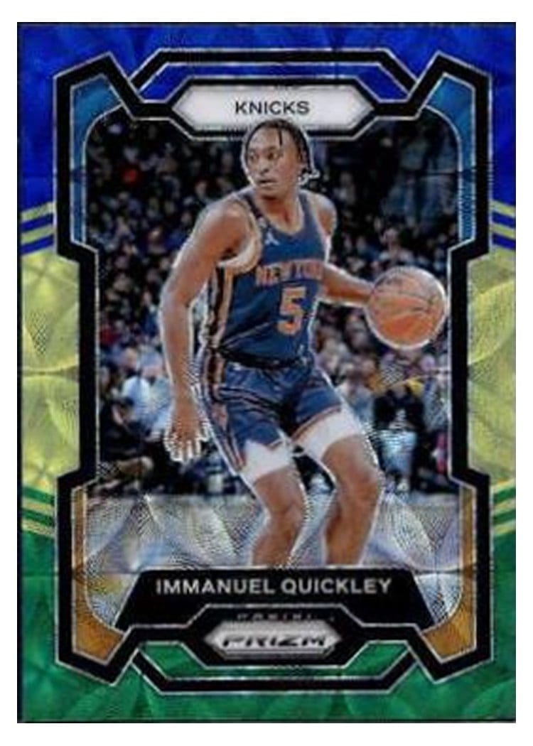 2023-24 Panini Prizm Base Set Immanuel Quickley #33 card