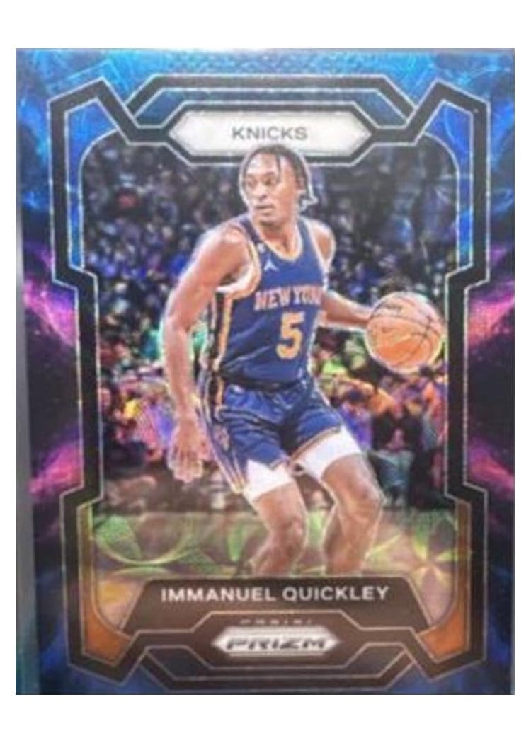 2023-24 Panini Prizm Base Set Immanuel Quickley #33 card