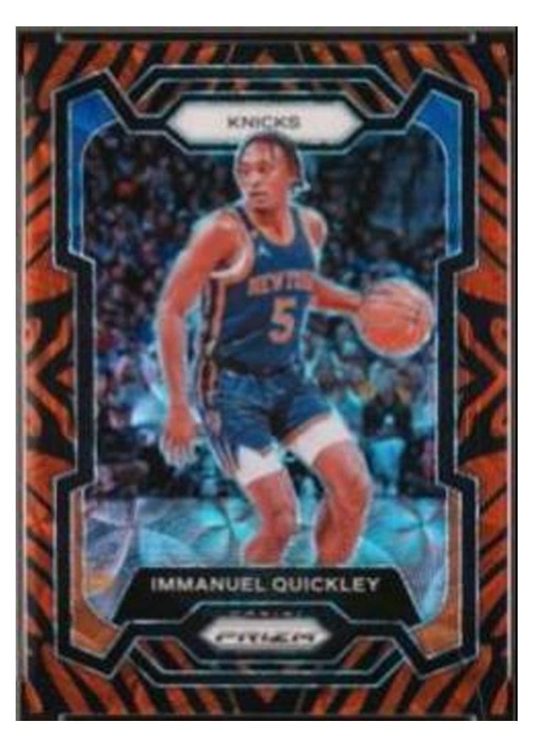 2023-24 Panini Prizm Base Set Immanuel Quickley #33 card