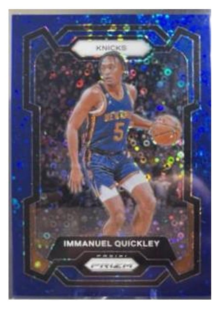 2023-24 Panini Prizm Base Set Immanuel Quickley #33 card
