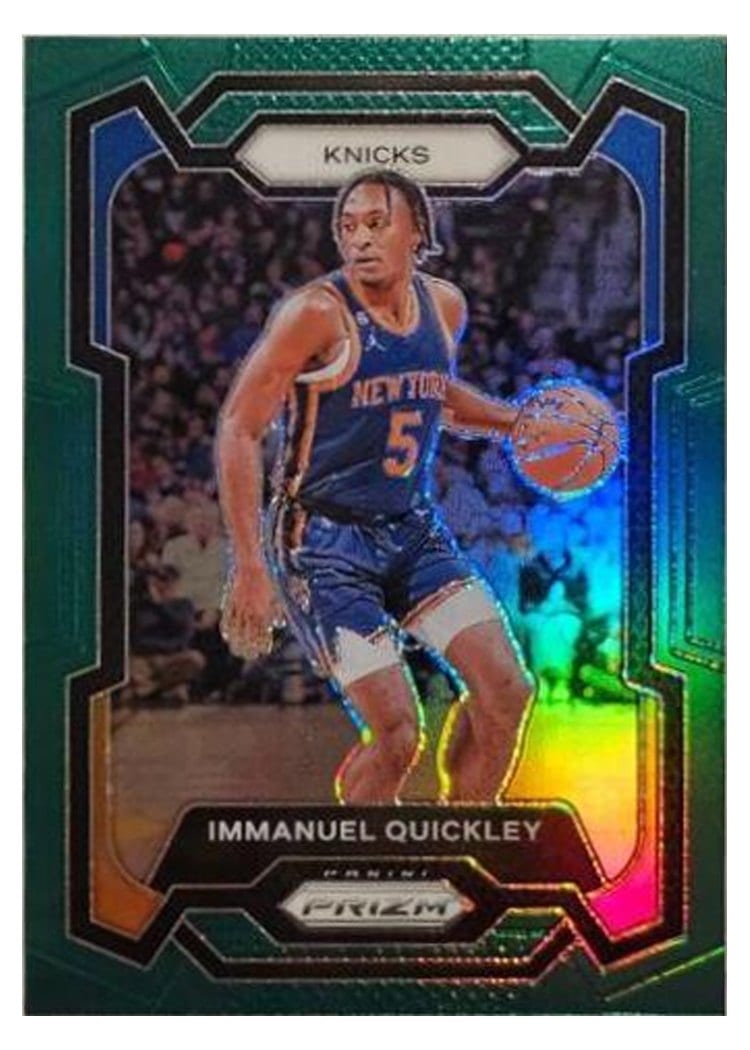 2023-24 Panini Prizm Base Set Immanuel Quickley #33 card