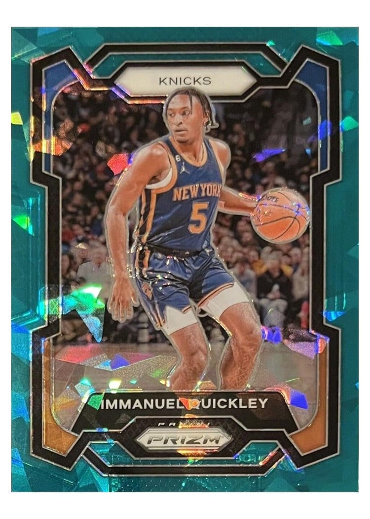 2023-24 Panini Prizm Base Set Immanuel Quickley #33 card