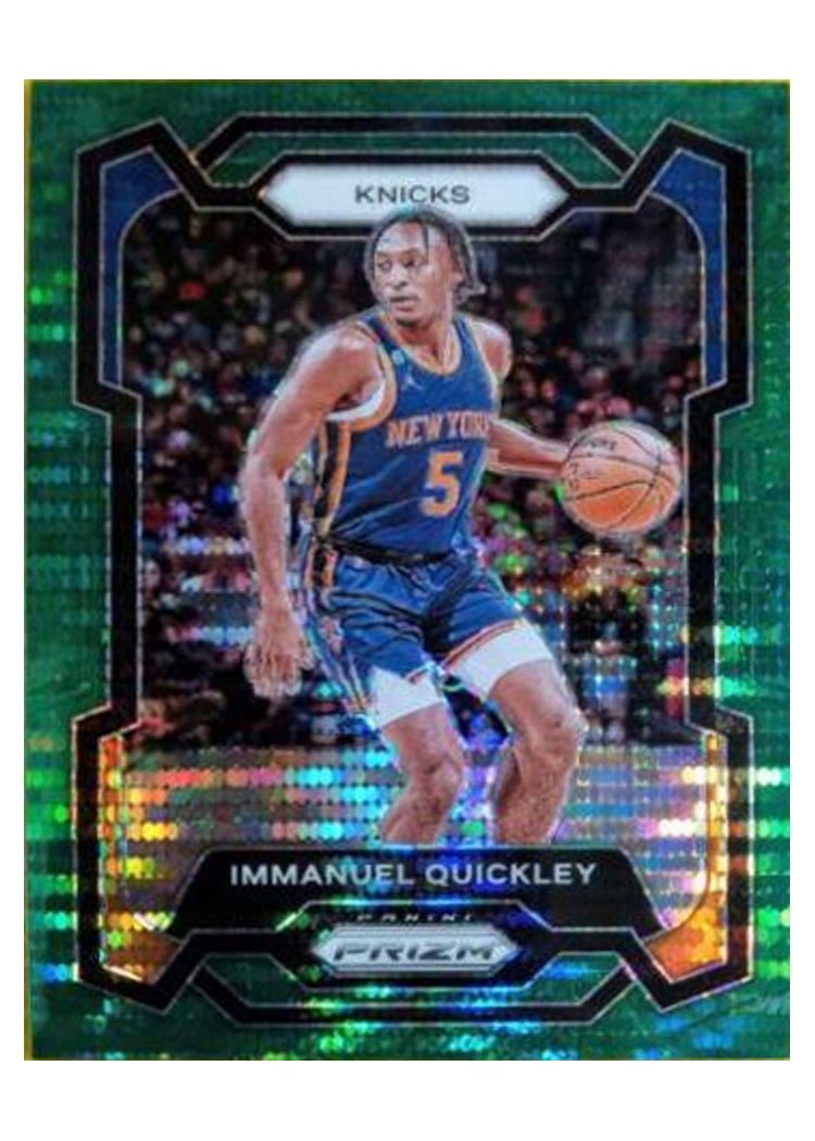 2023-24 Panini Prizm Base Set Immanuel Quickley #33 card