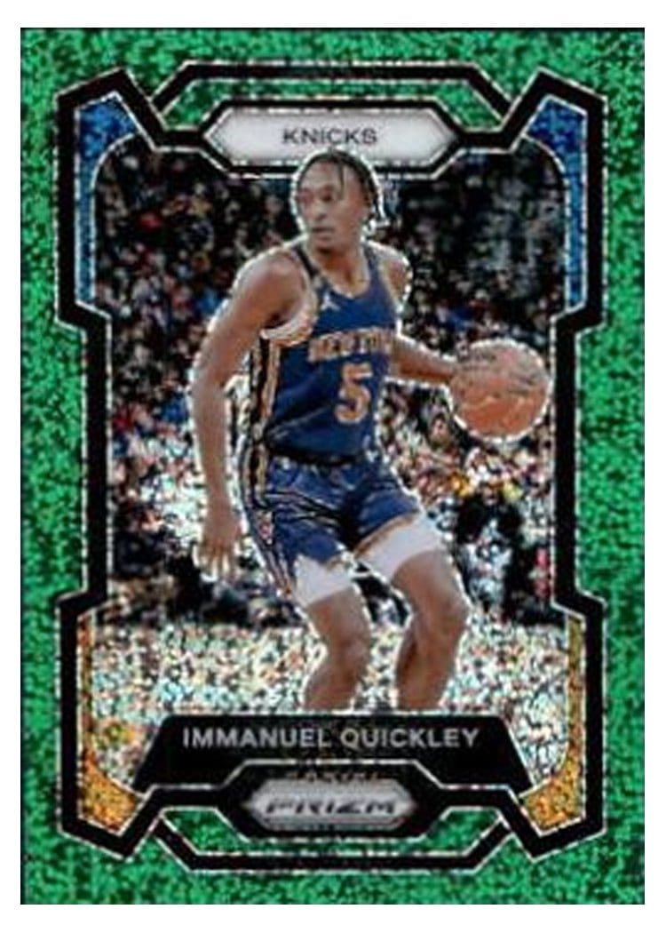 2023-24 Panini Prizm Base Set Immanuel Quickley #33 card