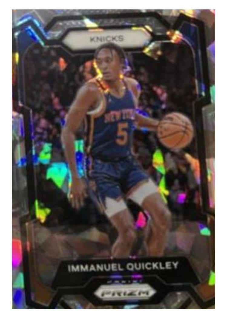 2023-24 Panini Prizm Base Set Immanuel Quickley #33 card
