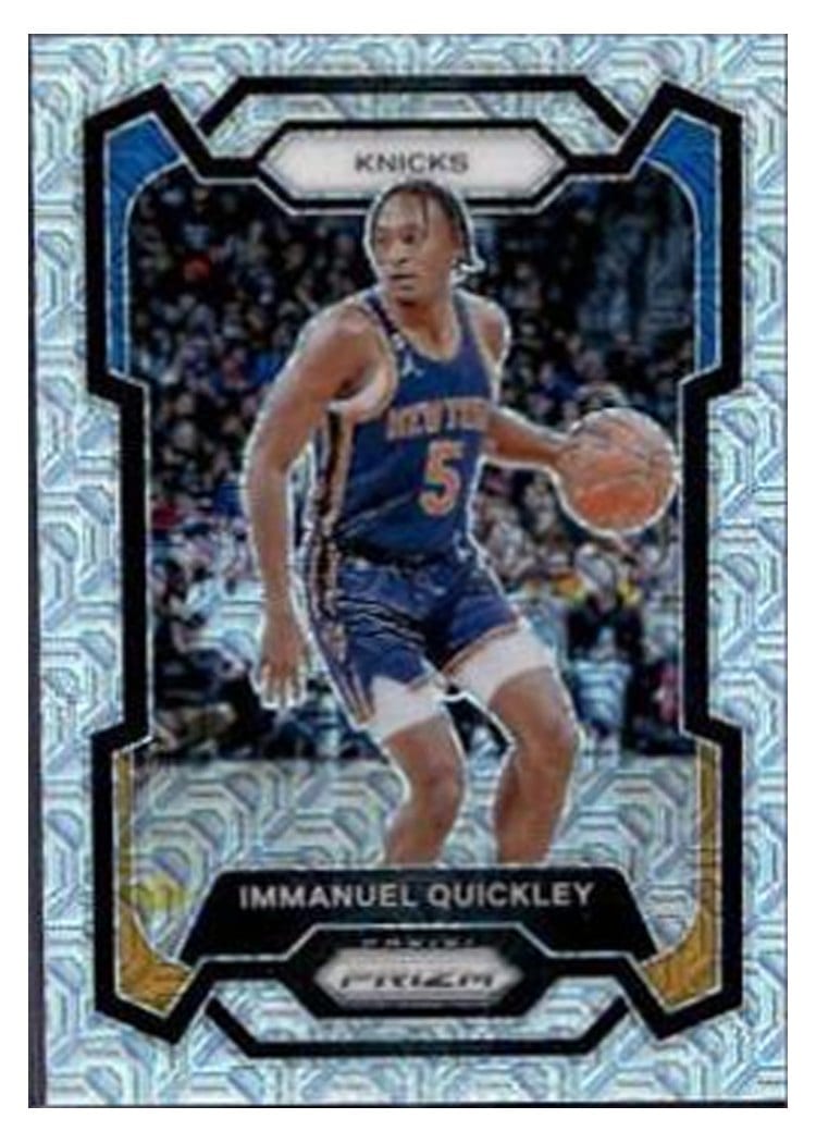 2023-24 Panini Prizm Base Set Immanuel Quickley #33 card