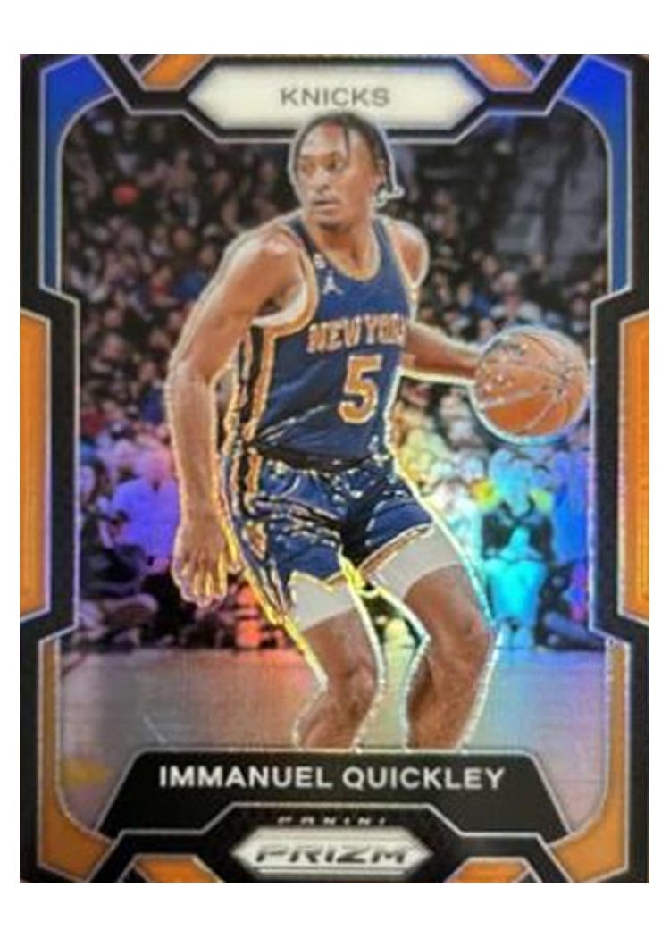 2023-24 Panini Prizm Base Set Immanuel Quickley #33 card