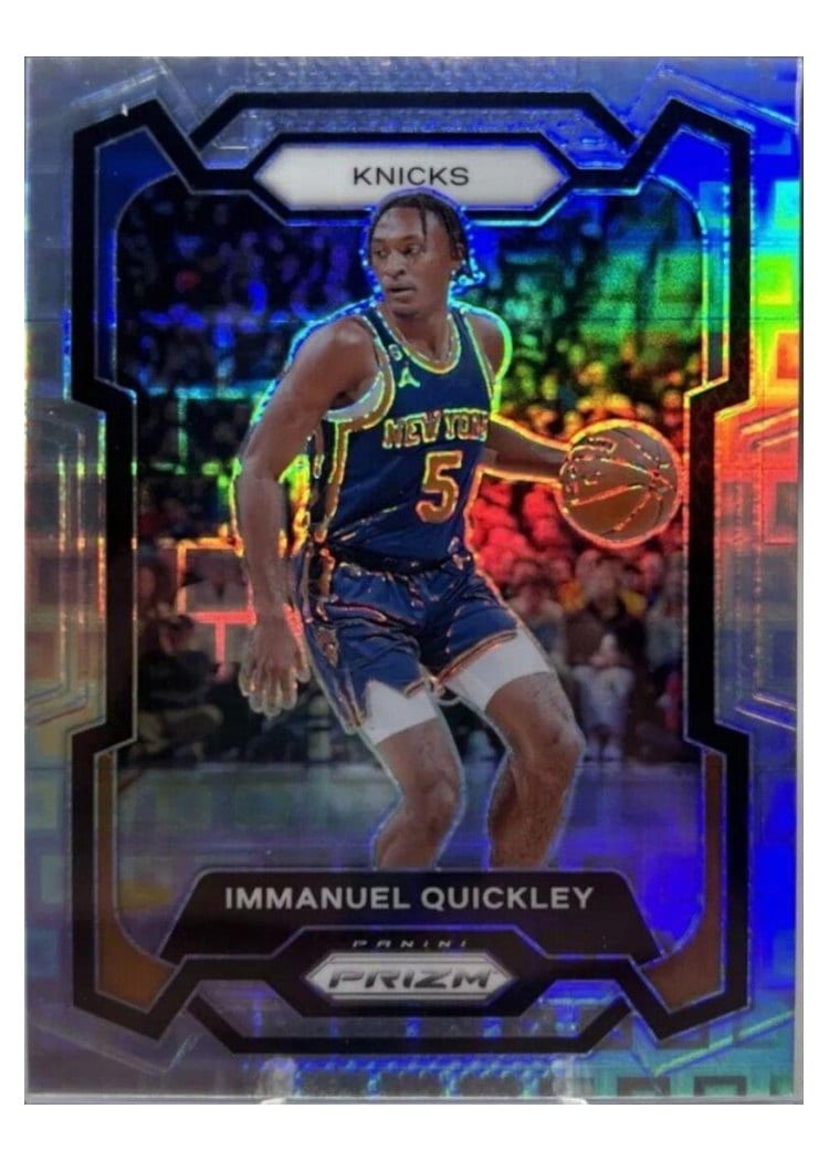 2023-24 Panini Prizm Base Set Immanuel Quickley #33 card