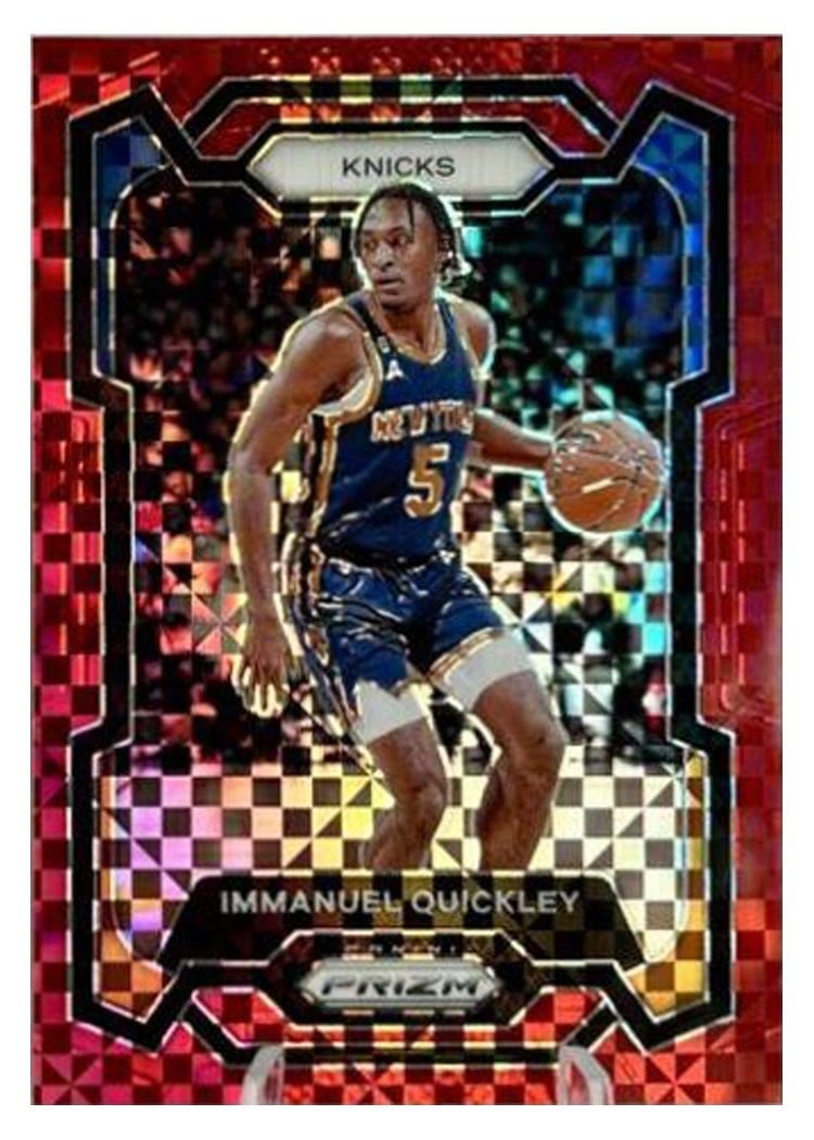 2023-24 Panini Prizm Base Set Immanuel Quickley #33 card
