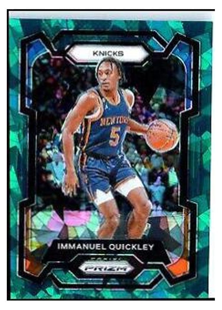 2023-24 Panini Prizm Base Set Immanuel Quickley #33 card