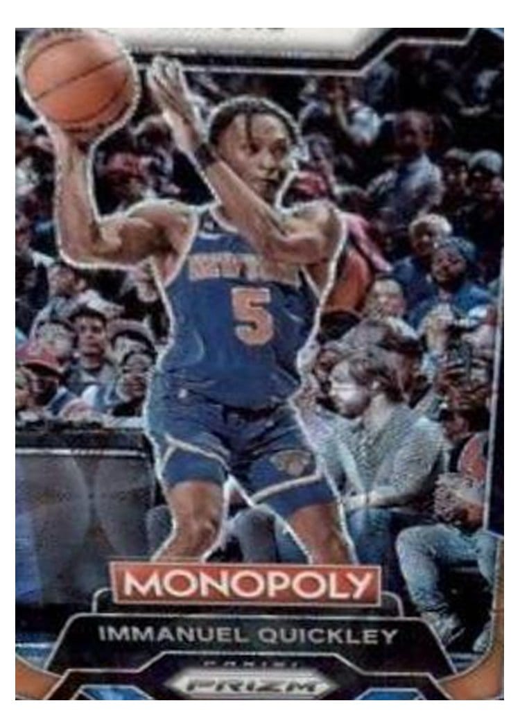 2023-24 Panini Prizm Monopoly Base Set Immanuel Quickley #60 card
